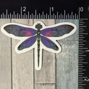 🌀10/$10🌀 Dragonfly Reusable Waterproof Sticker Decal